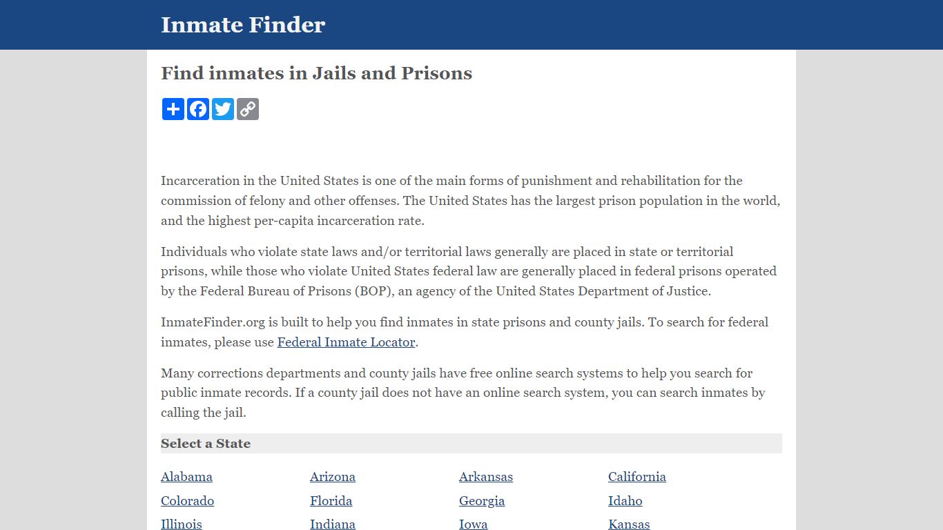 Clark County Inmate Search - Indiana - Inmate Finder